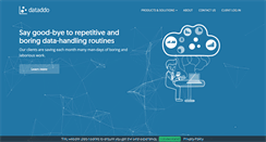 Desktop Screenshot of dataddo.com